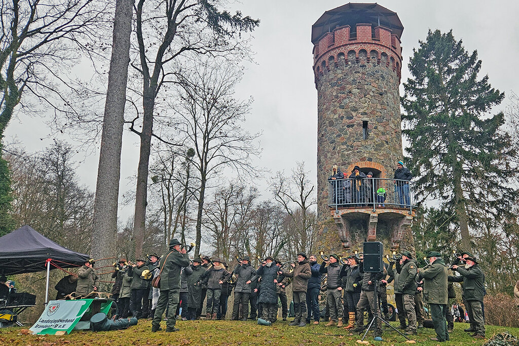 Neujahrsblasen Askanierturm 2026