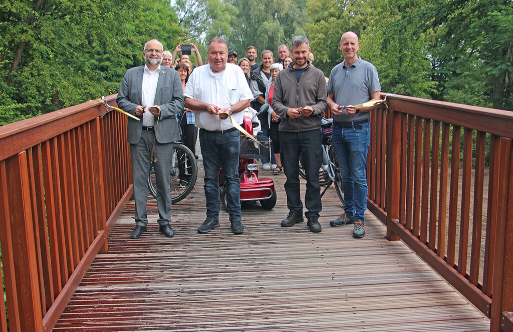 Einweihung Finowkanalbrücke